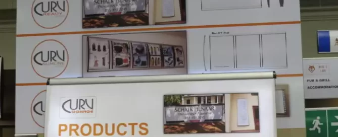 Curv Showcasing Signage Solutions At Graphics, Print And Sign Expo
