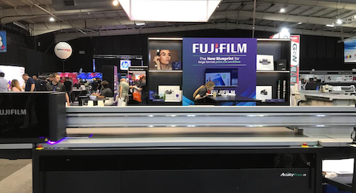Visitors Saw Live Demonstrations With Fujifilm Graphic Communication South Africa At Graphics, Print & Sign Expo