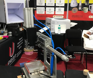 Uprint Presented Live Demonstrations Of Pad Press Solution At The Graphics, Print And Sign Expo In Durban