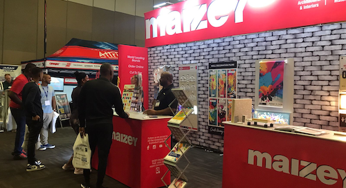 Maizey Plastics Showcasing Lighting, Signage And Textile Solutions At Graphics, Print And Sign Cape Town Expo