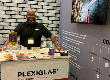 Visitors Could Learn About Application Techniques At The PLEXIGLAS® Stand At Graphics, Print And Sign Cape Town Expo