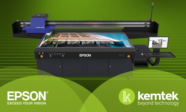 Kemtek Showcasing UV Flatbed Large Format Printer And More At Graphics, Print And Sign Expo