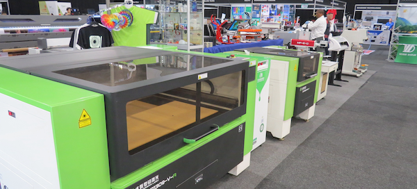 Chemosol Exhibited Laser Cutters, Printers And DTF Solutions At The Graphics, Print And Sign Expo