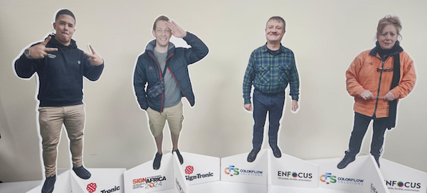 Create Your Mini-Me With ColorFlow Solutions And Sign-Tronic At The Graphics, Print And Sign Johannesburg Expo