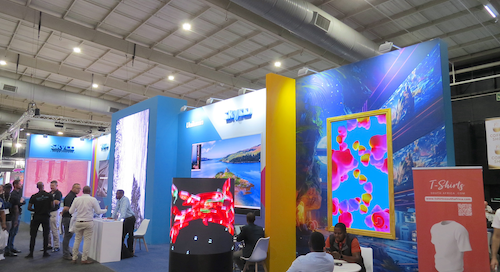 Skyco And MN Group Showcased Digital Signage Displays And Software At Graphics, Print And Sign Expo