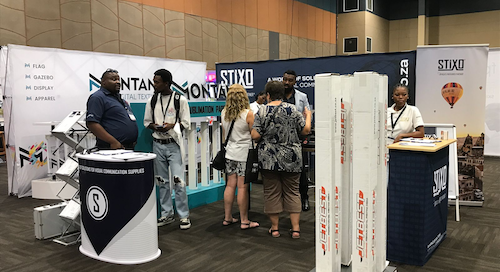 Stixo Signage Supplies Exhibited New Print Vinyl And Mug Press At Graphics, Print And Sign Durban Expo