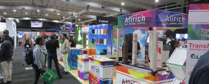 Allrich Showcased Signage Equipment And Materials At Graphics, Print And Sign Expo
