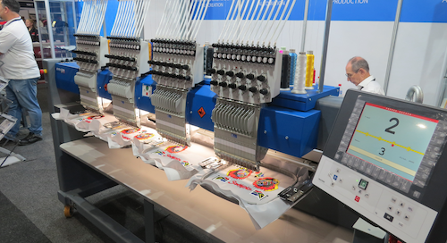 ZSK Exhibited Embroidery Technology At Graphics, Print And Sign Expo