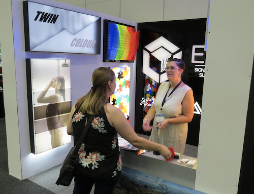 Edge Signage And Shopfitting Supplies Showcased Acrylic Solutions At Graphics, Print And Sign Cape Town Expo