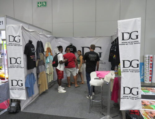DG Presented T-Shirt Range At Graphics, Print And Sign Cape Town Expo