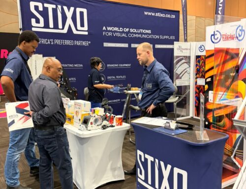 Stixo Showcased New Promo Counter And Gazebo Frame At Graphics, Print and Sign Durban Expo